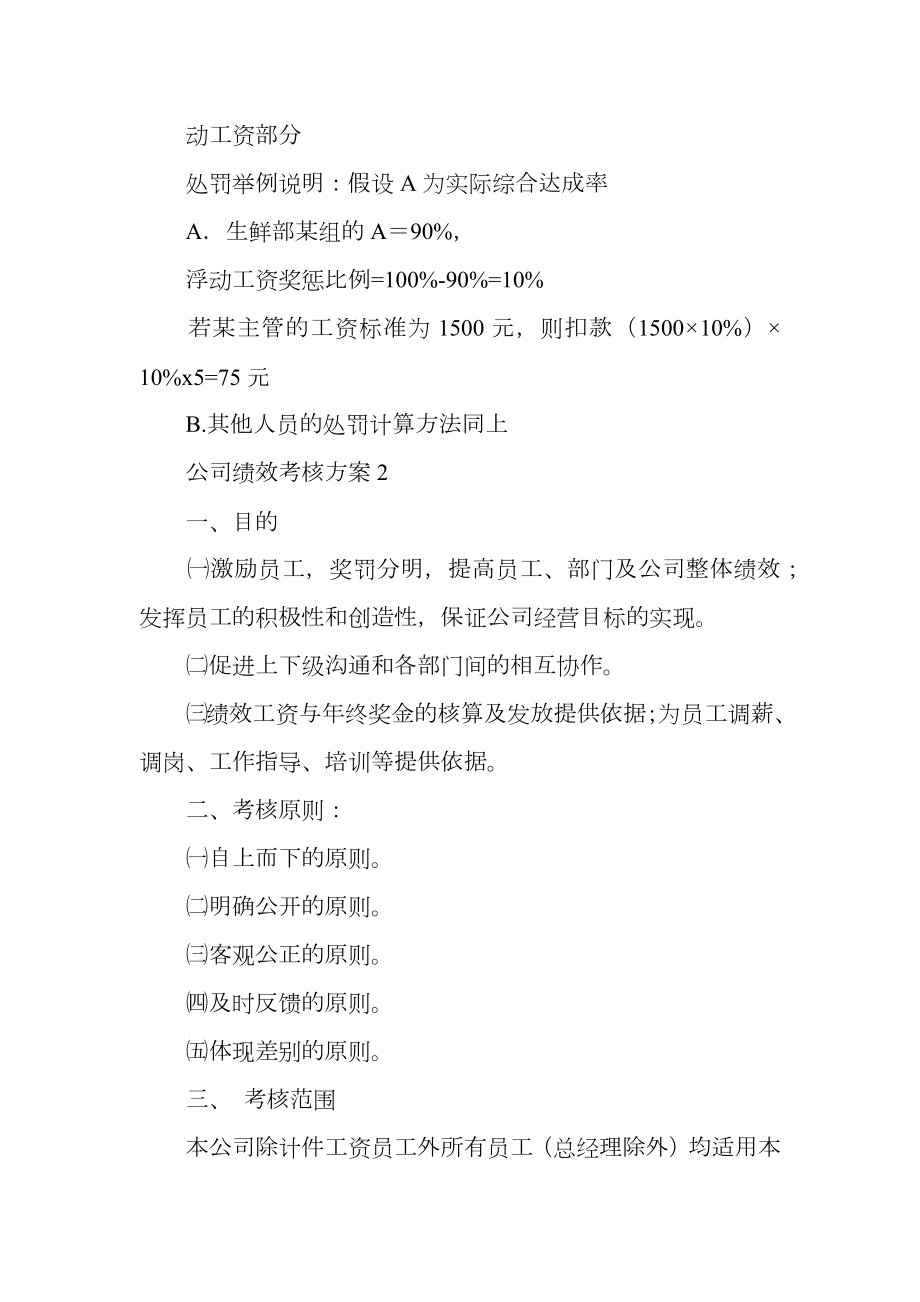 公司绩效考核方案.doc