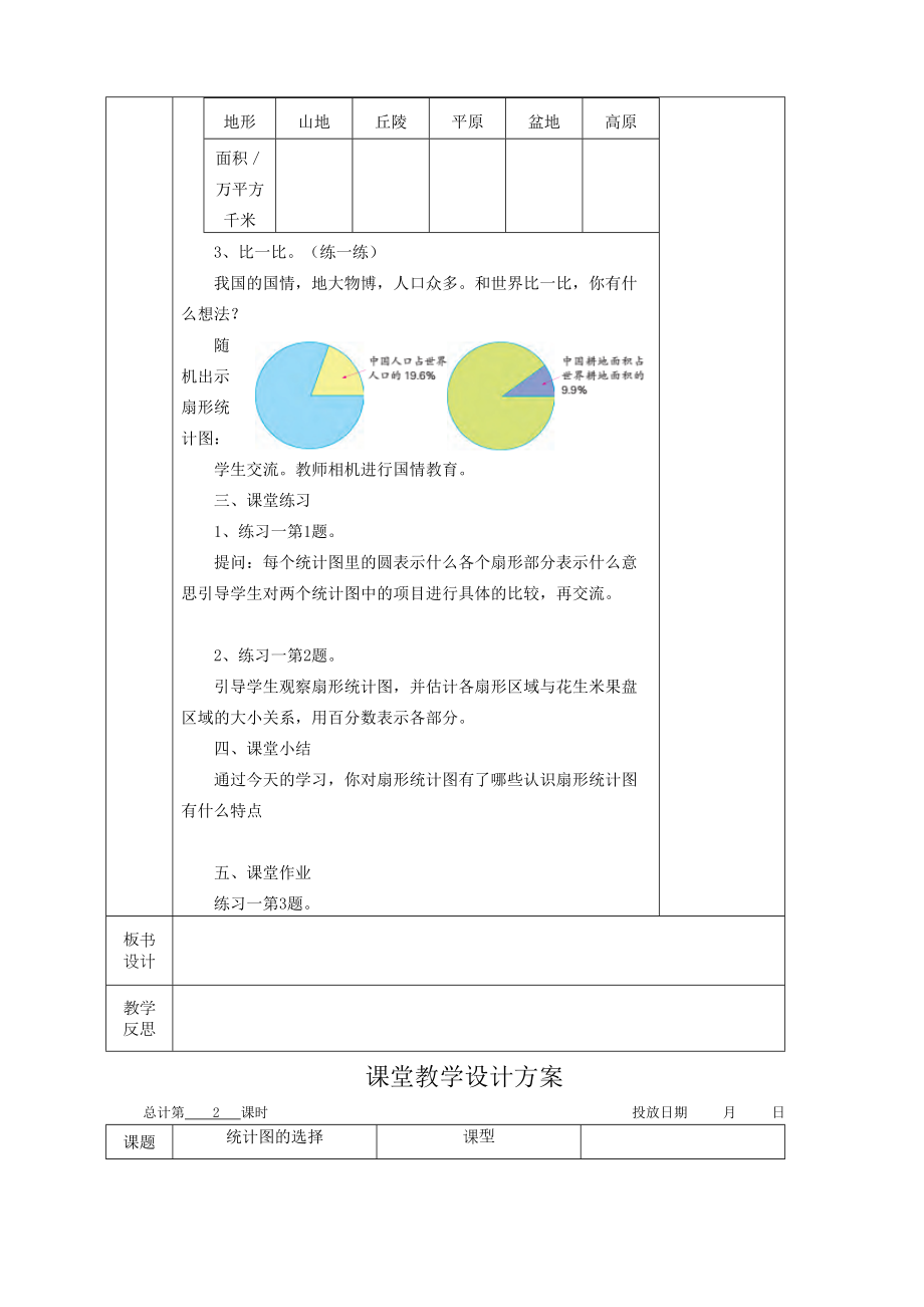 苏教版六年级下册数学教案全册.doc