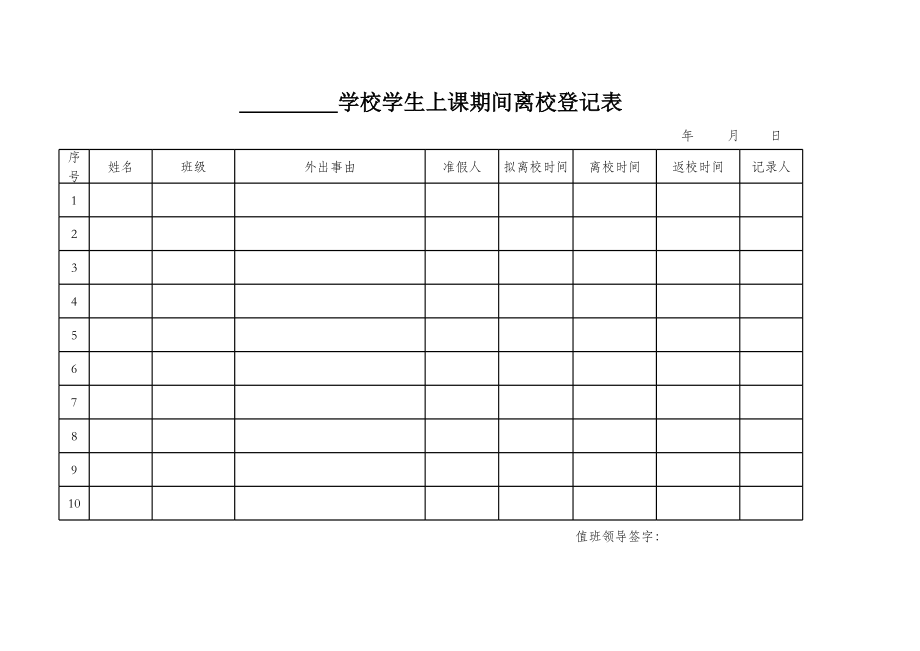 警务室10个台账.xls