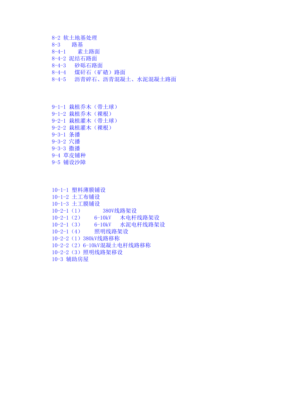 国土资源部现行土地整理预算定额.xls