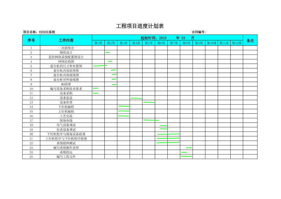 工程项目进度计划表 (2).xls