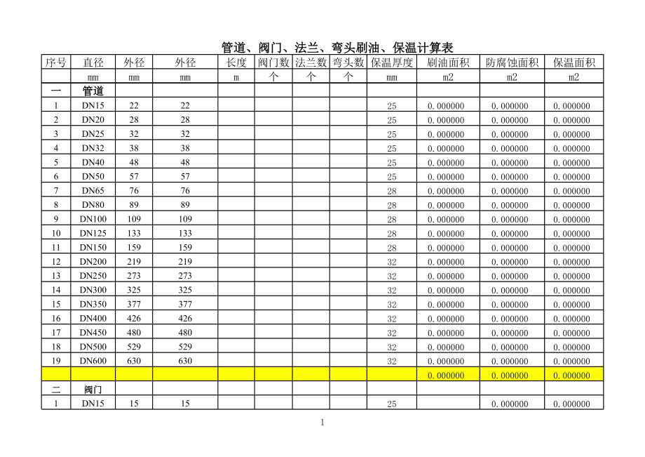 保温材料计算公式(核算用).xls