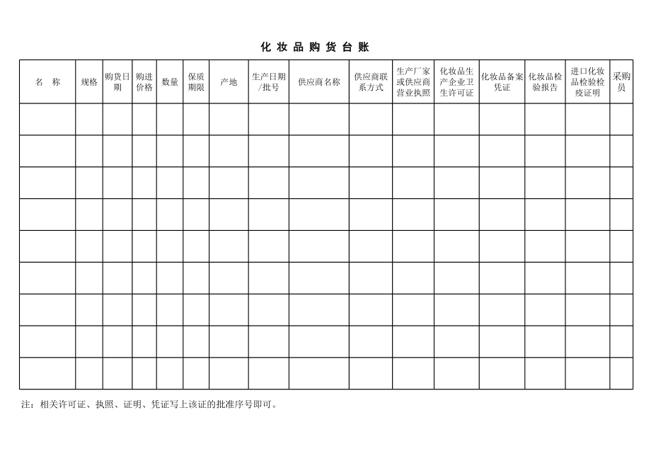 化妆品购货台账 (2).xls