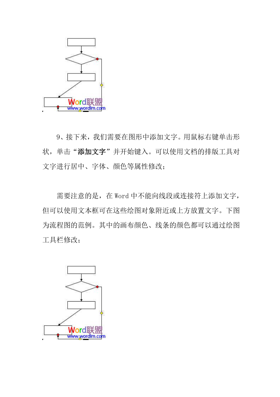 Word中流程图怎么画详细.doc