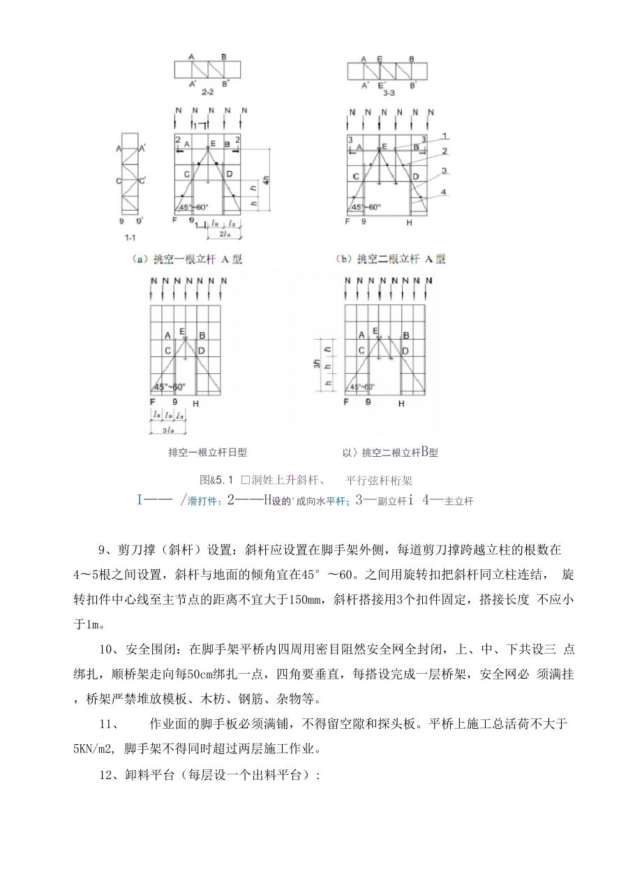 低层别墅脚手架施工方案培训资料.doc