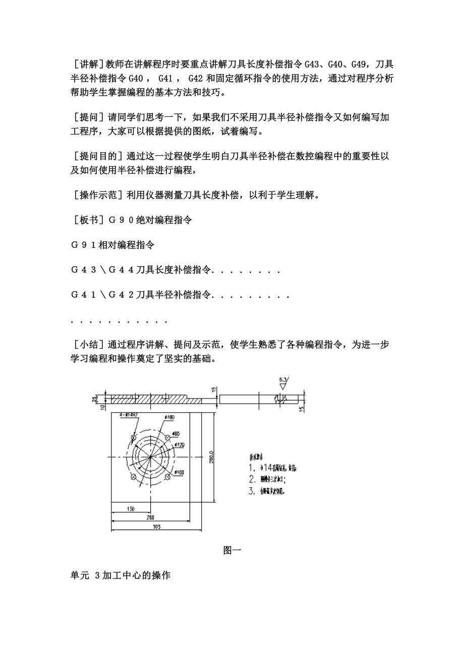 加工中心实习教学方案.doc