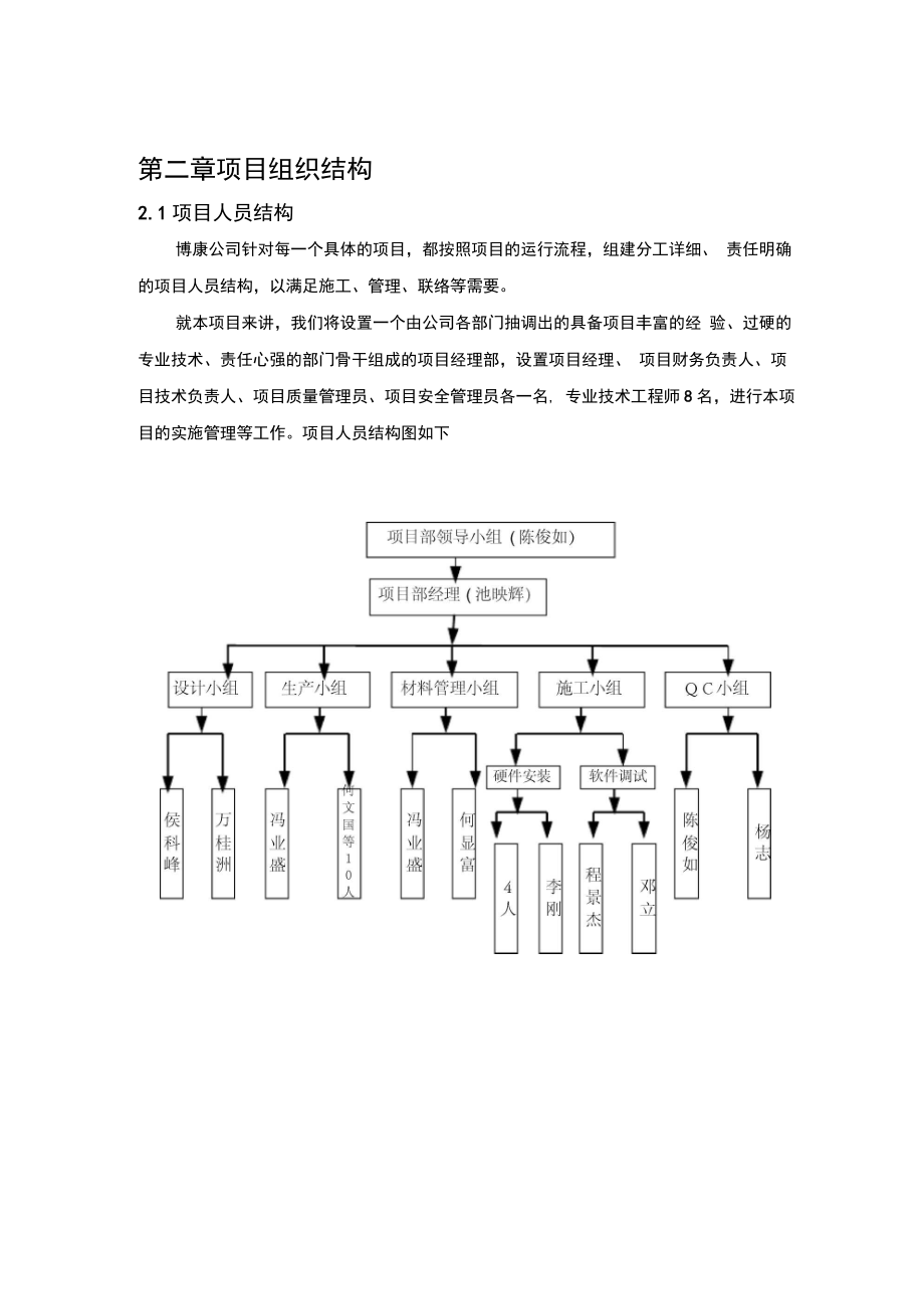 大屏显示系统施工组织方案及计划.doc