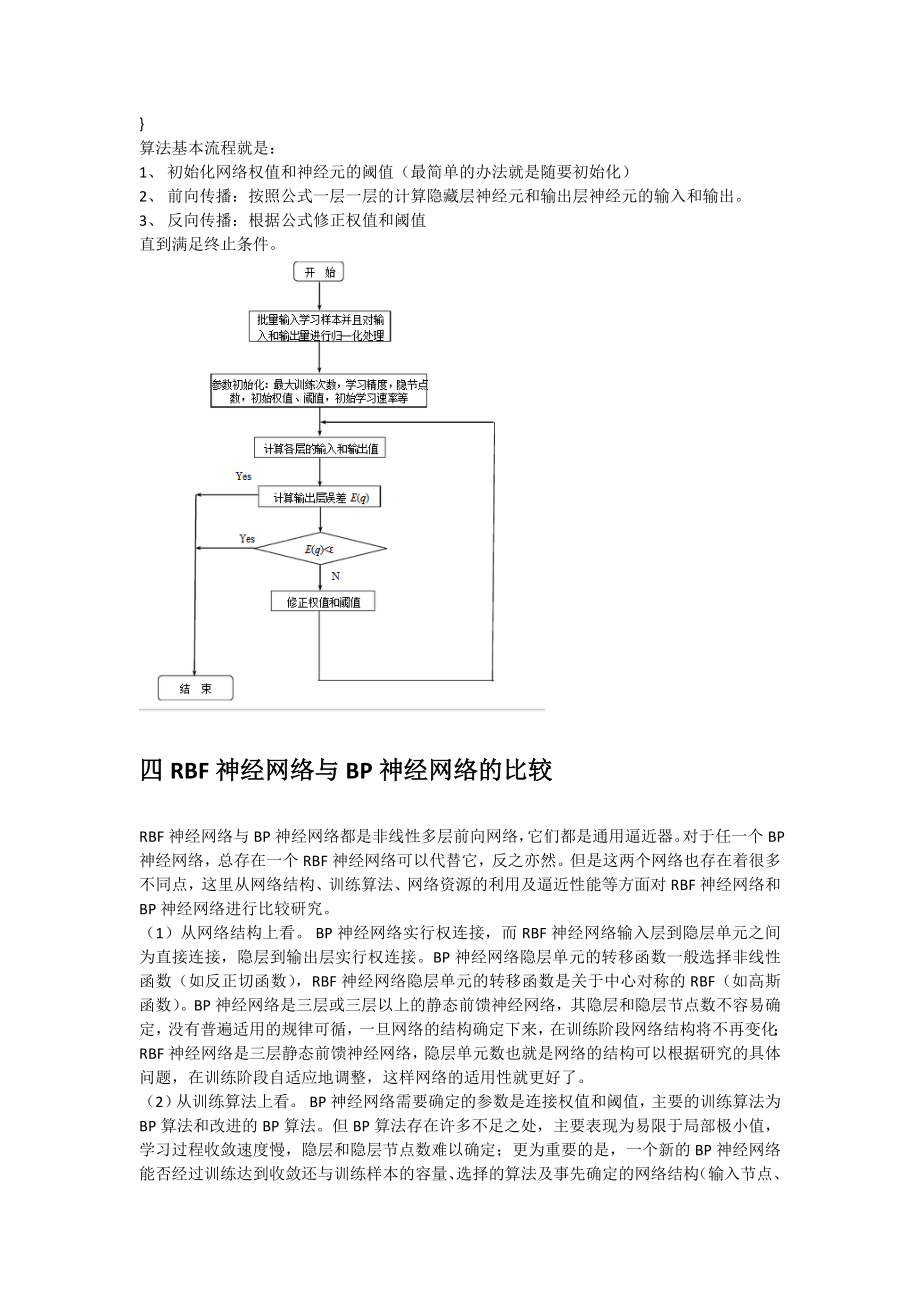 神经网络及BP与RBF比较.doc