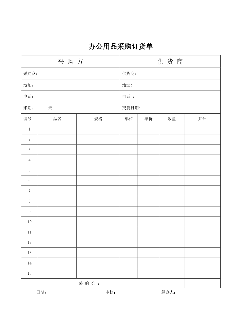 办公用品管理规定(行政12).doc