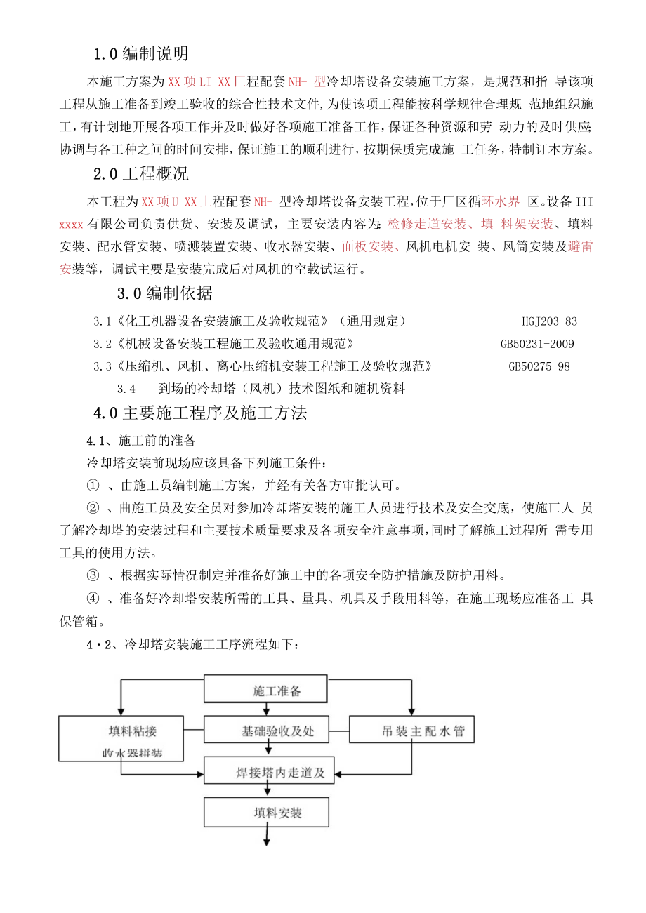 大型冷却塔安装方案(0315203939).doc