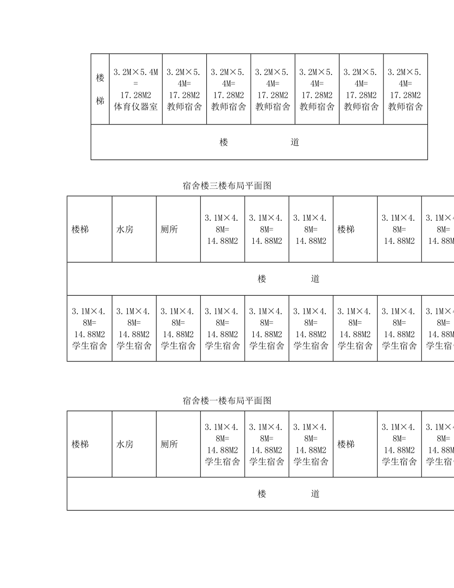 各教学楼布局平面图.doc