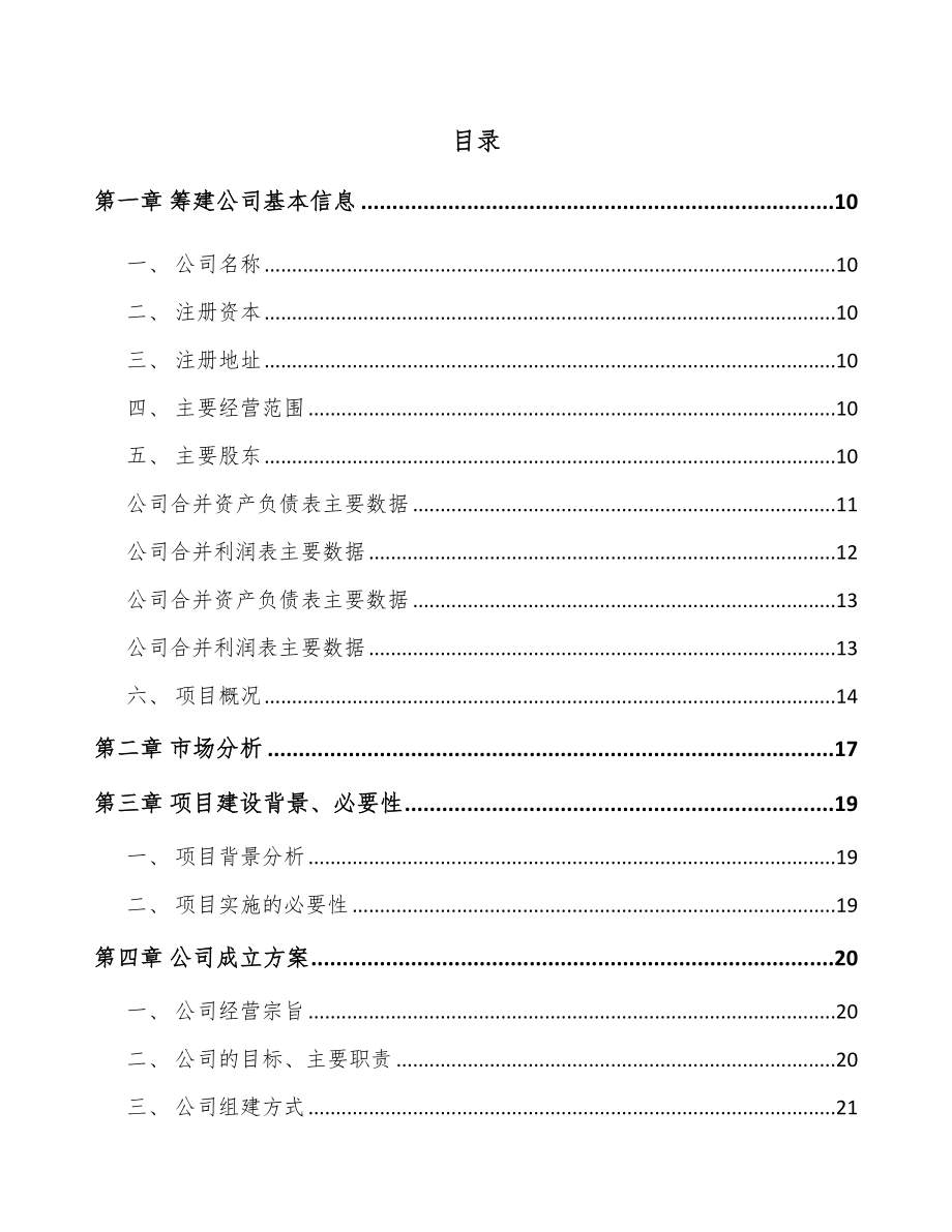 关于成立摄像头公司实施方案（范文参考）.doc