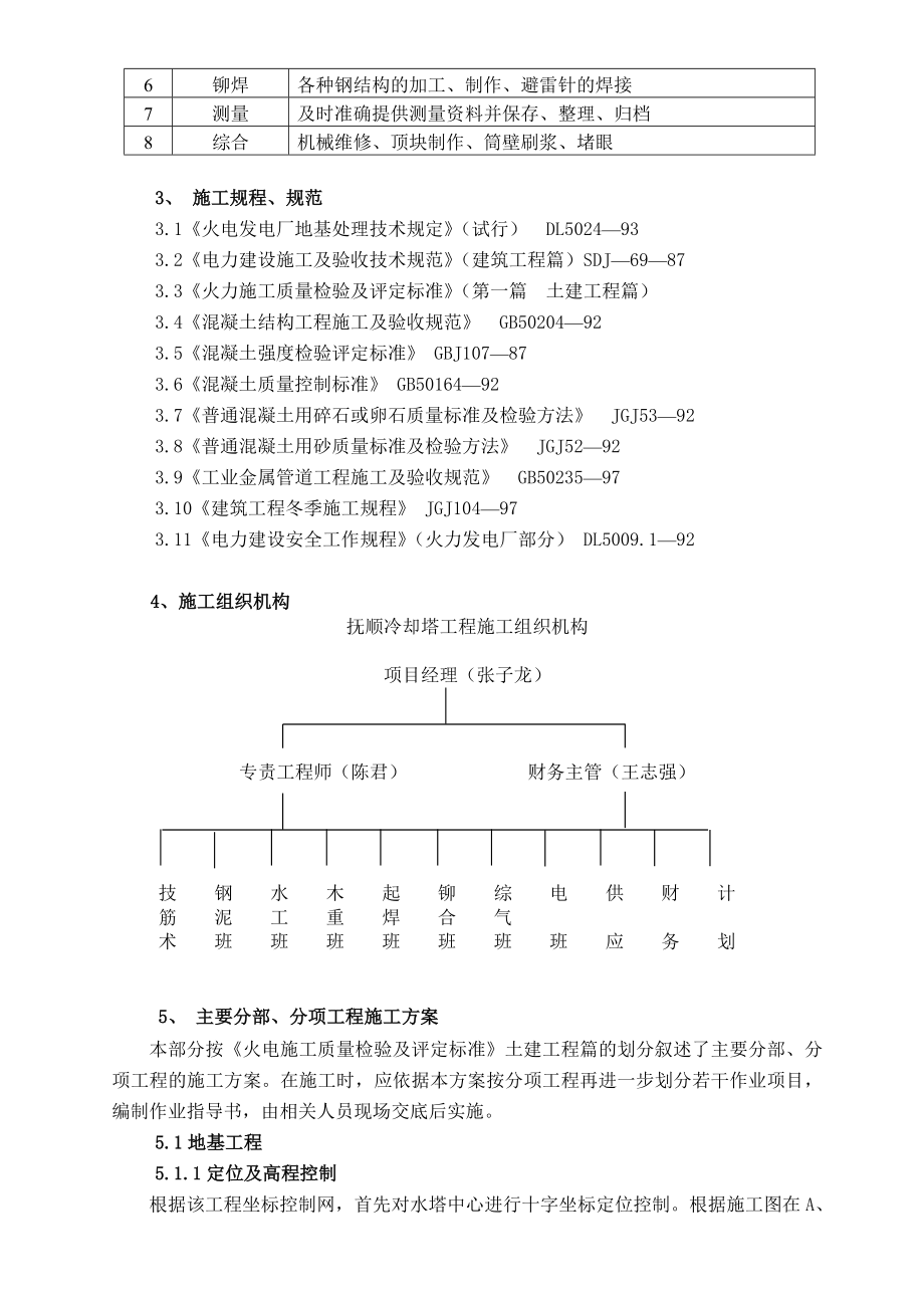 抚顺发电厂冷却塔施工技术.doc