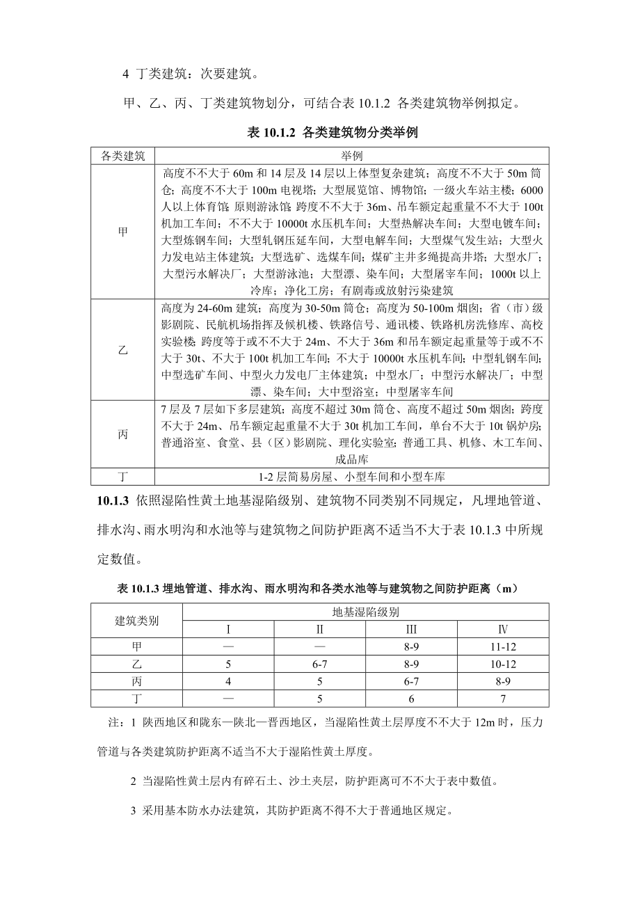 全国民用建筑工程设计技术措施特殊地区建筑给水排水模板.doc