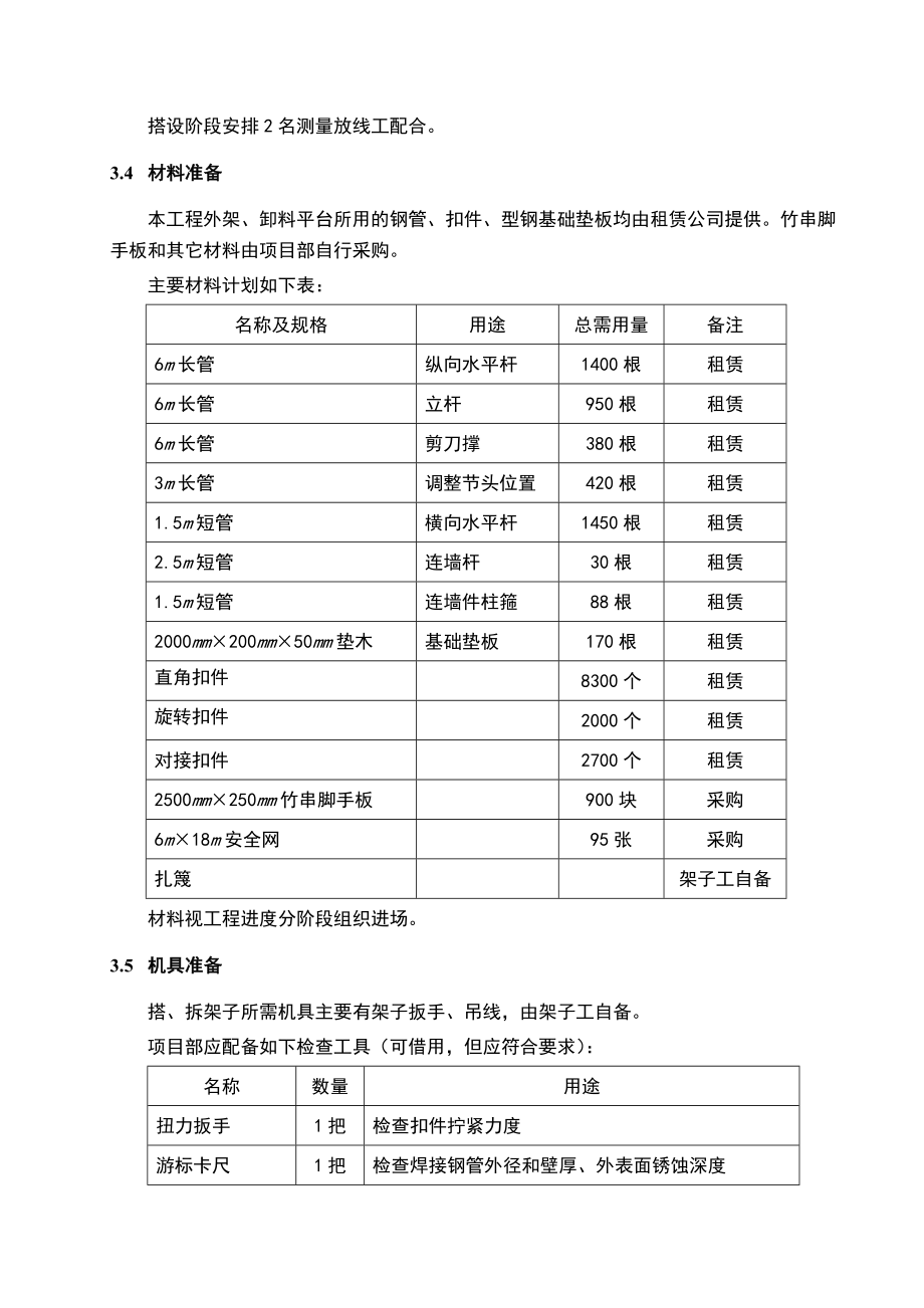 双排钢管脚手架施工方案(详细计算书).doc