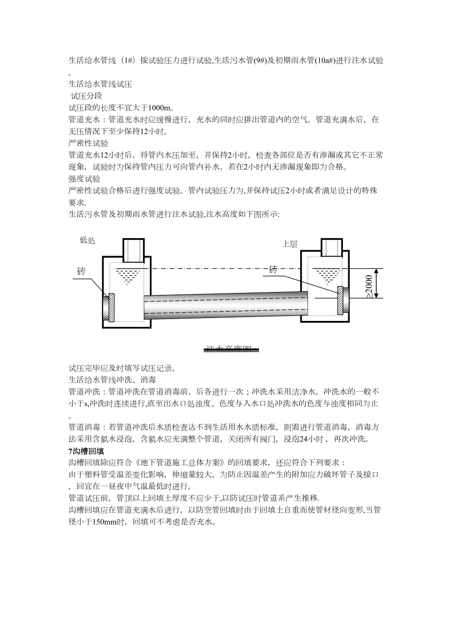 4塑料管道施工方案.doc