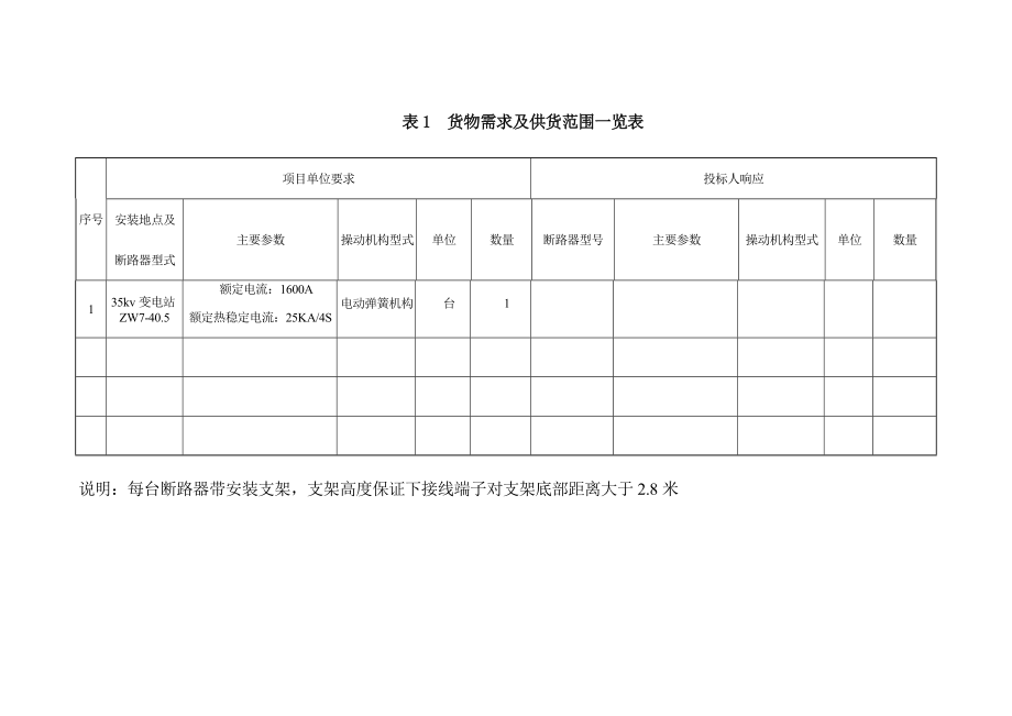 35kV真空断路器技术规范书.doc