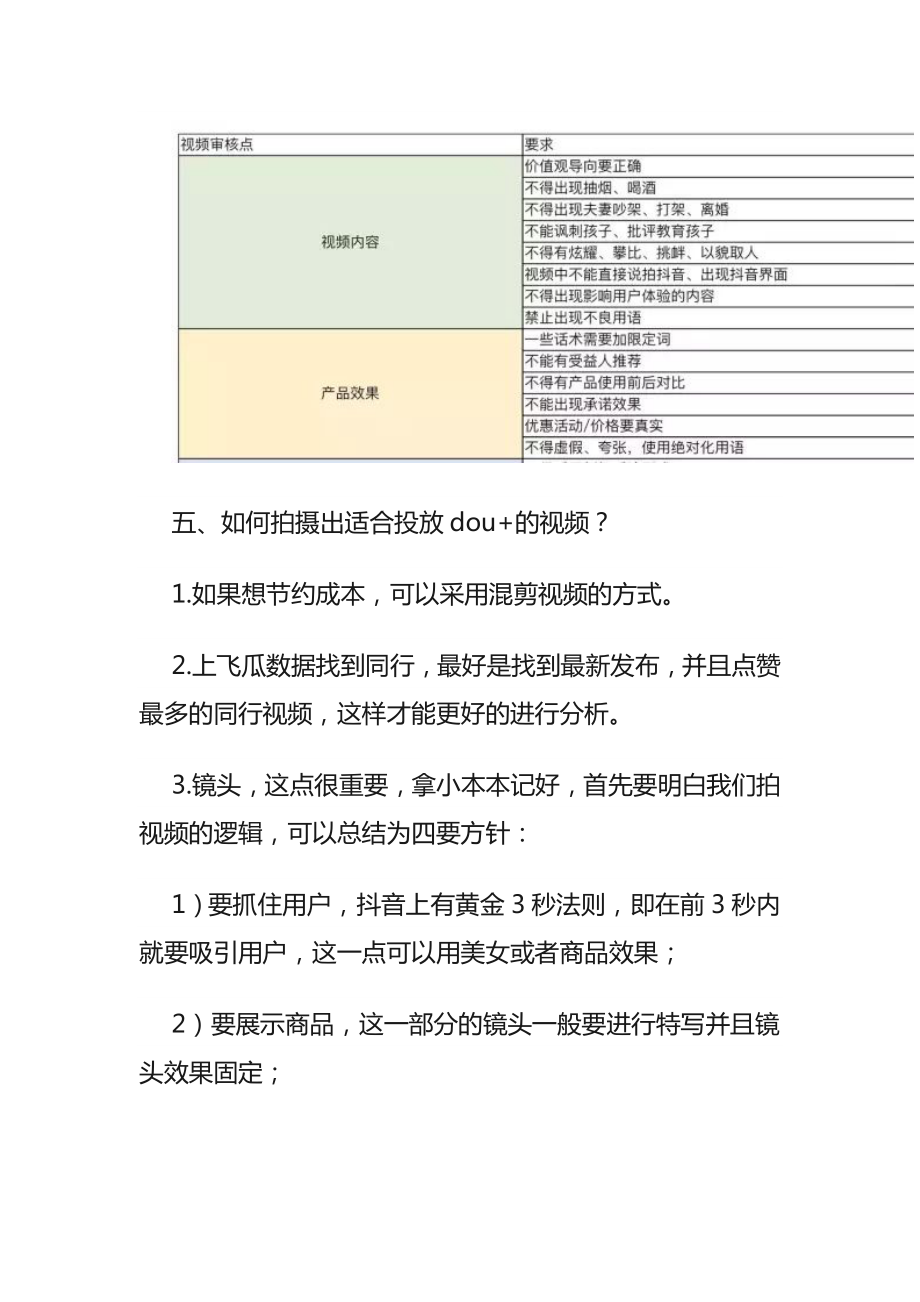 抖音短视频推广dou+投放策略方案.doc