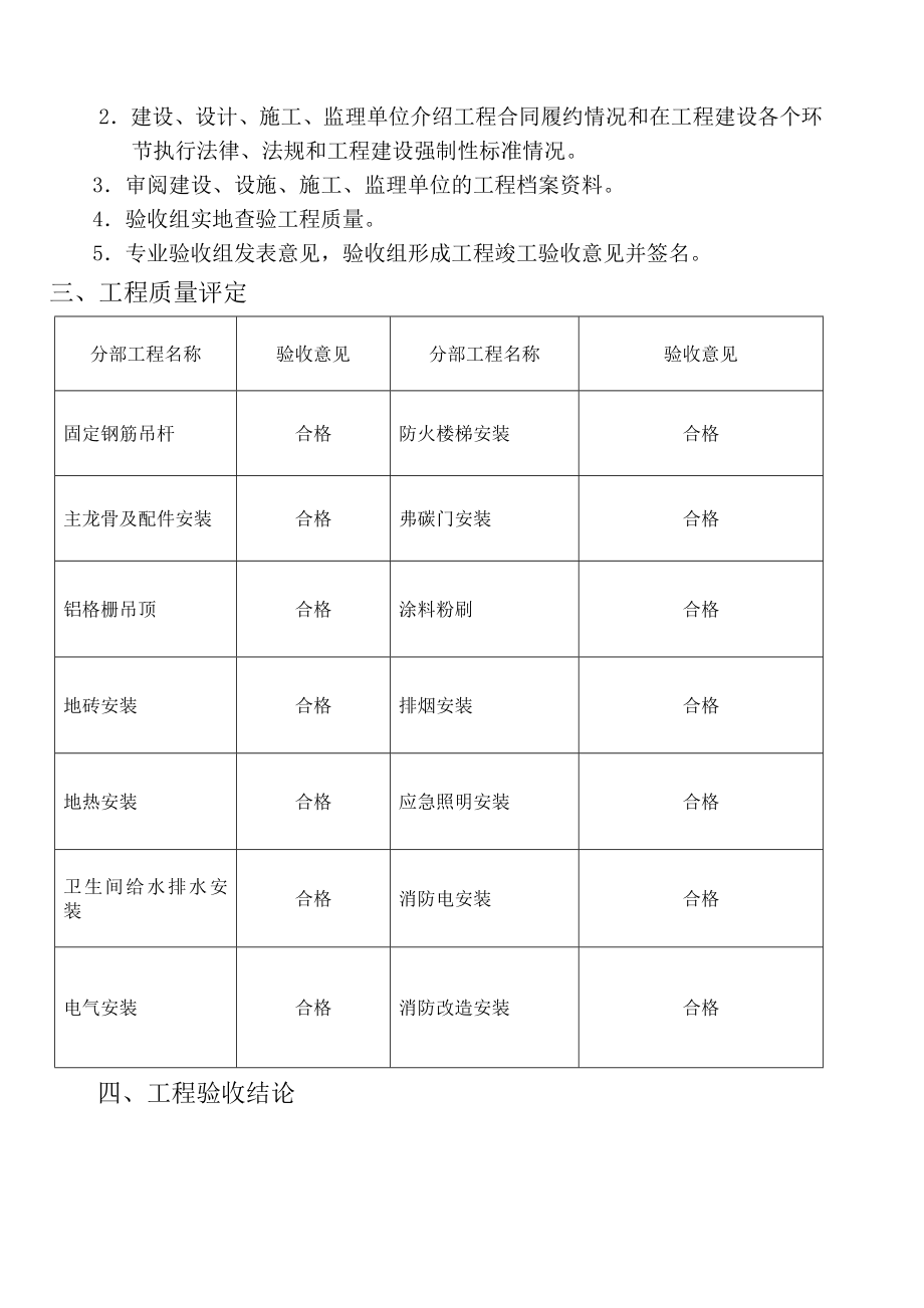 装修工程竣工验收报告格式范文.doc