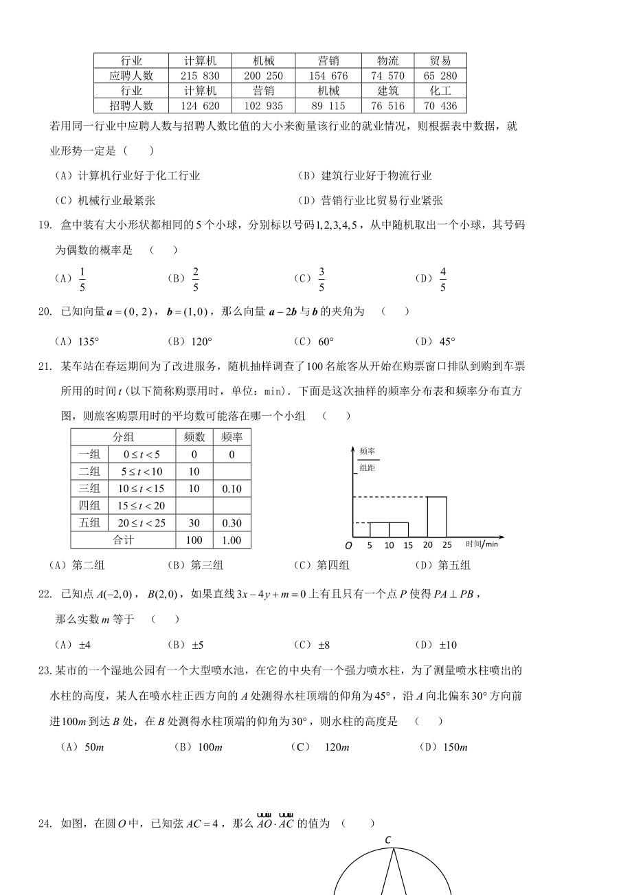 西城合格性考试二.doc