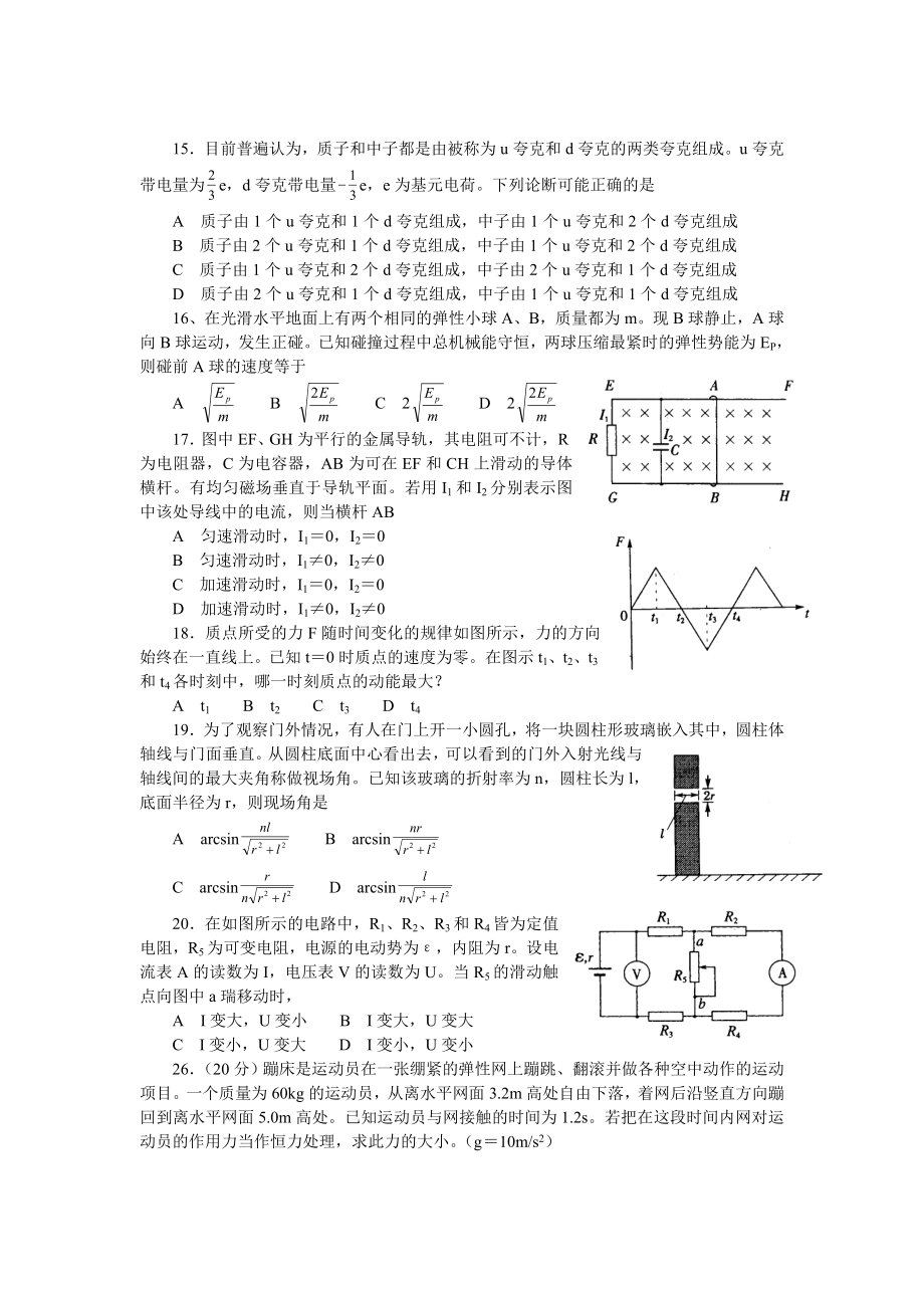 高考物理题库.doc