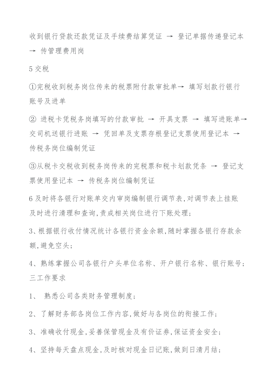 详细的公司财务管理流程.doc