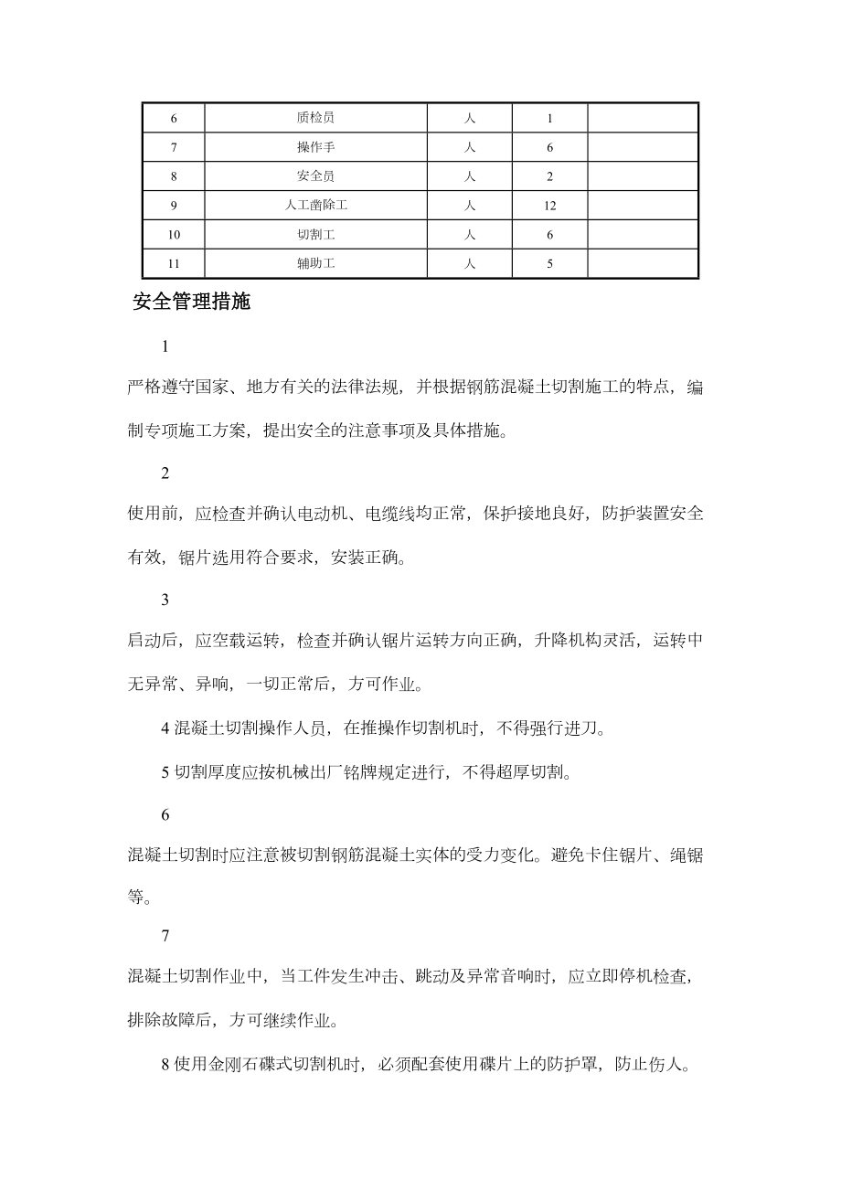 钢筋混凝土的拆除的工程施工方案设计审批稿.doc