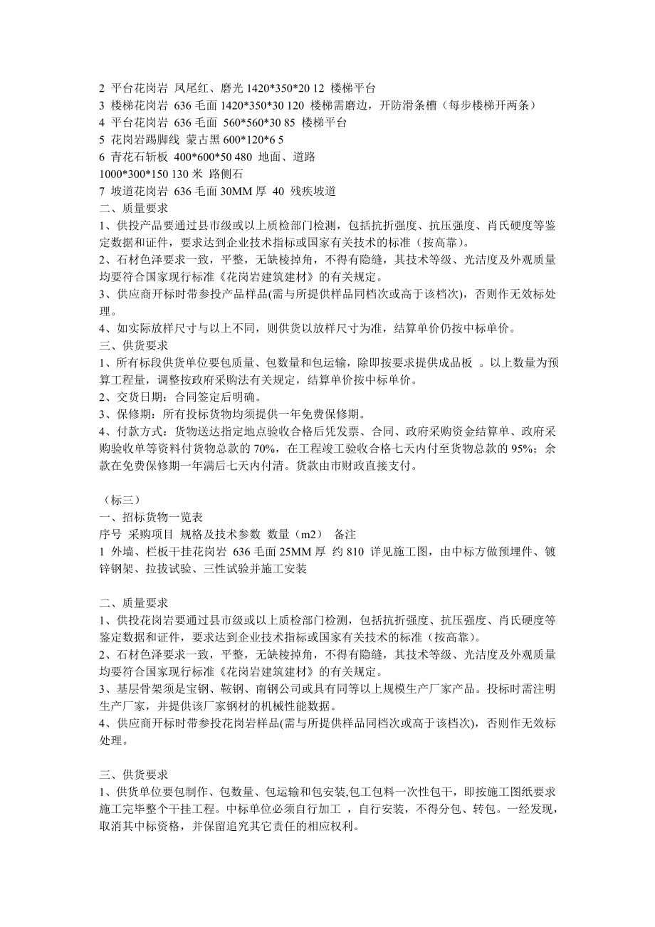 门窗招标书.doc