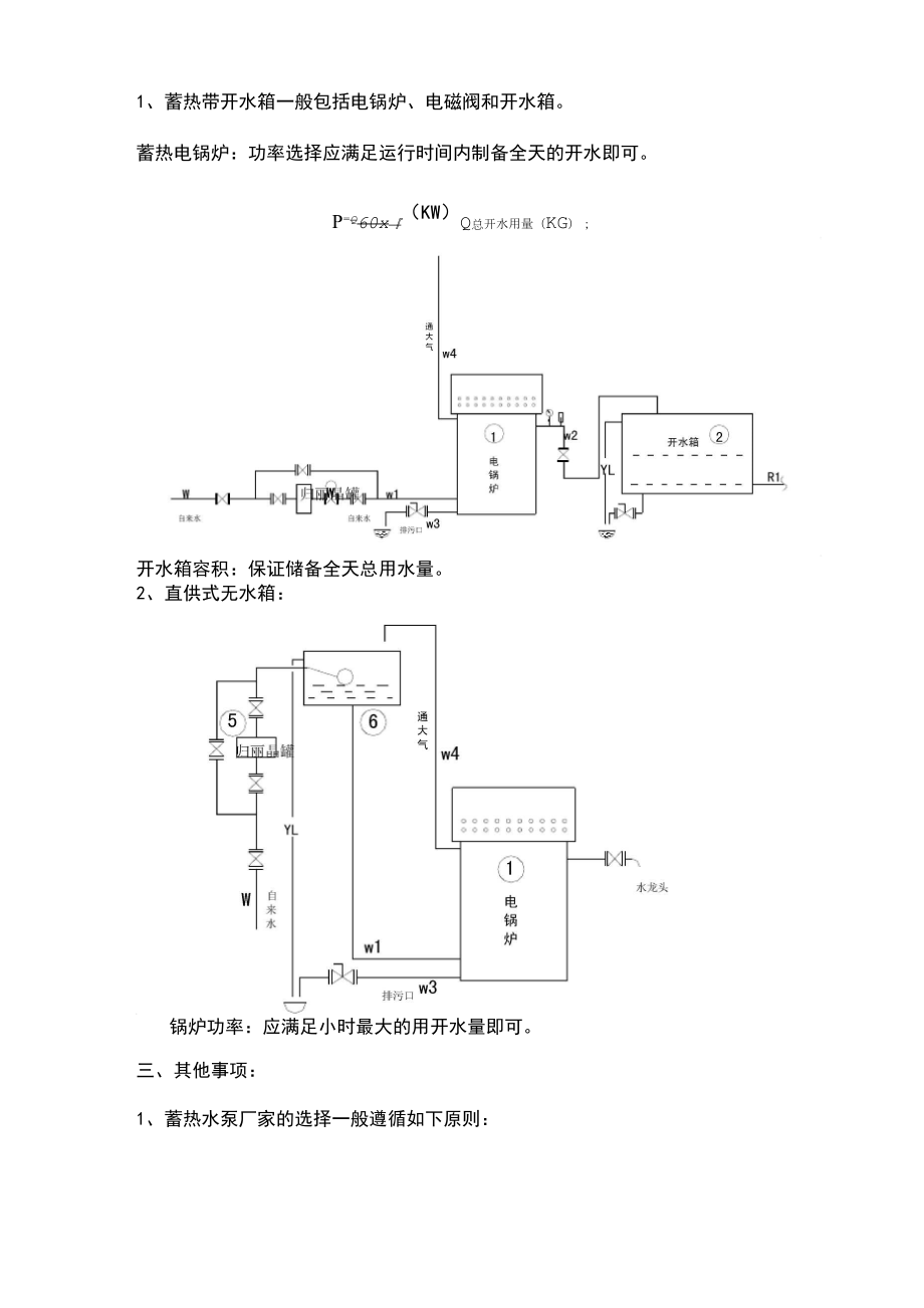 电锅炉热水及开水系统设计安装要点.doc