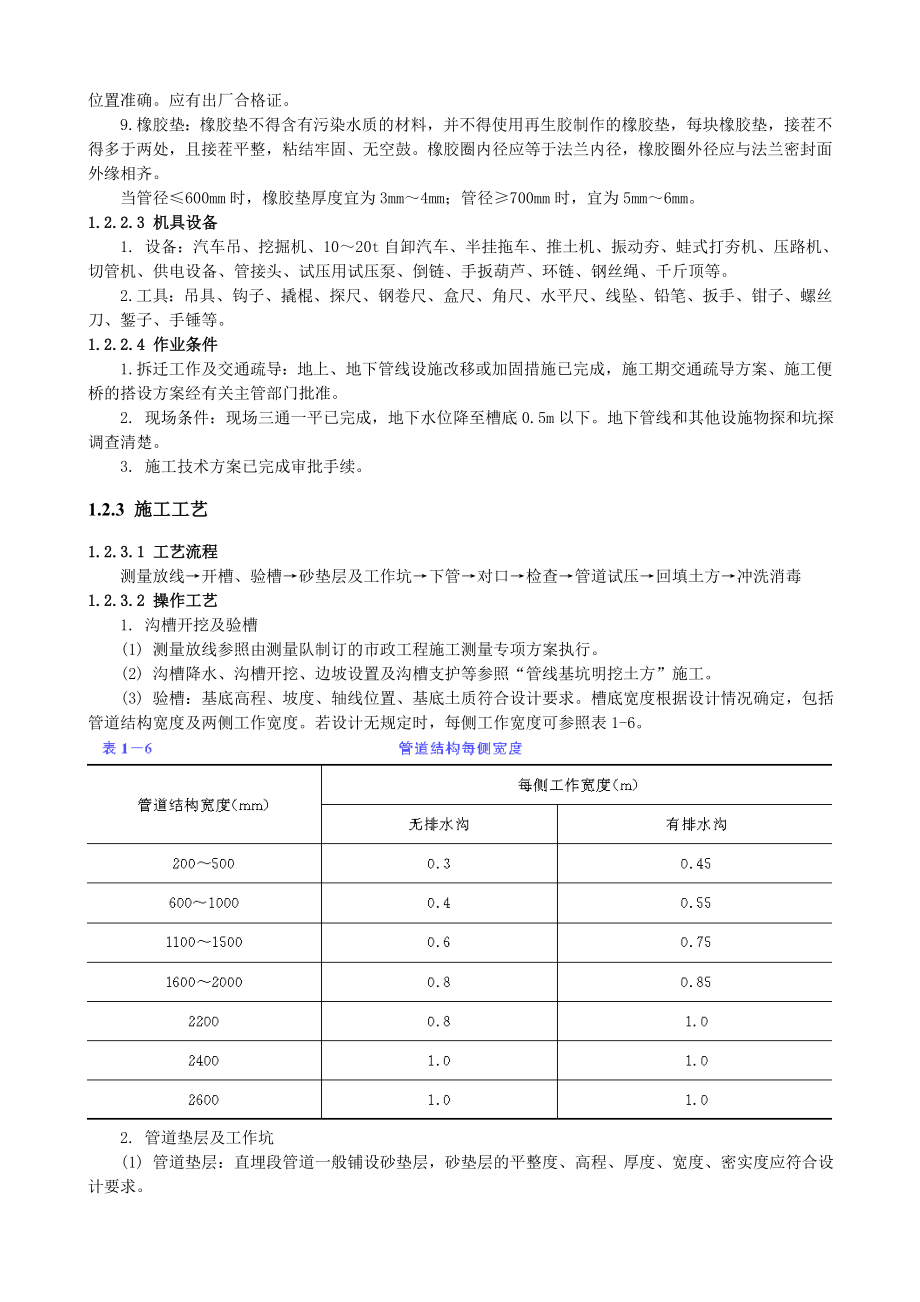 铁给水管道施工.doc