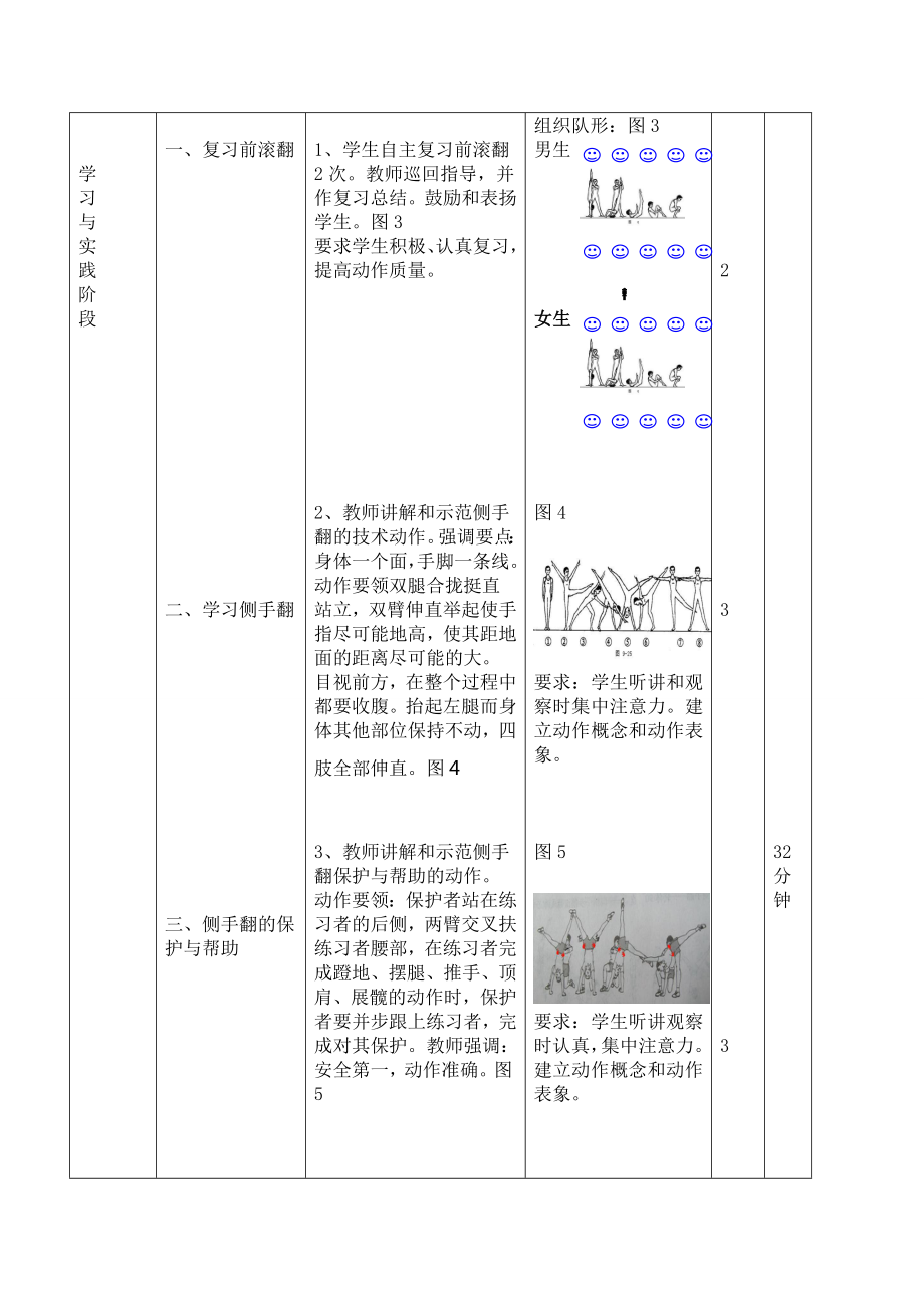 高中体育课程教学设计.doc