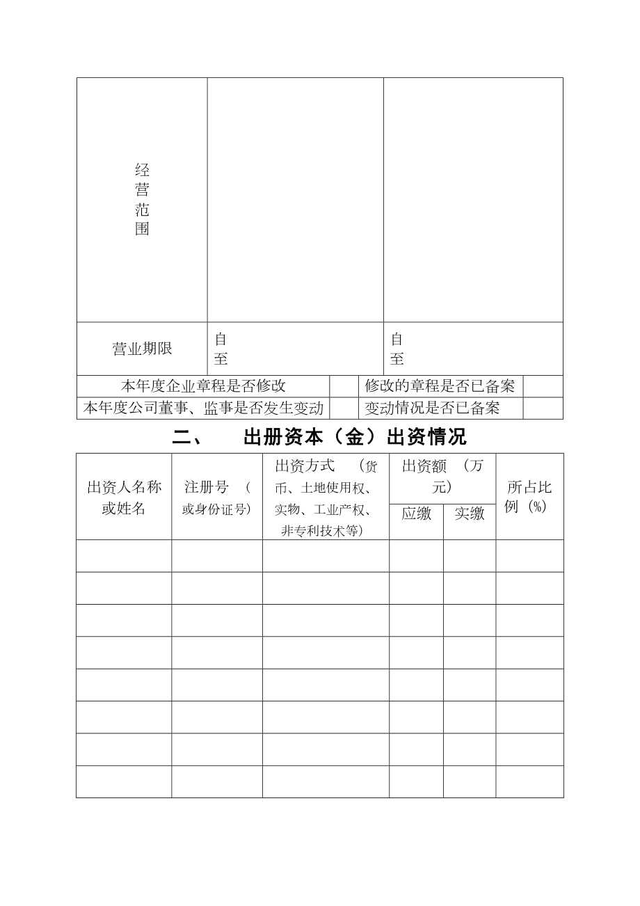 股份公司年检报告书.doc