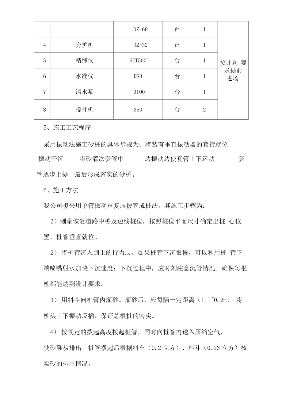 砂桩施工方案文档.doc