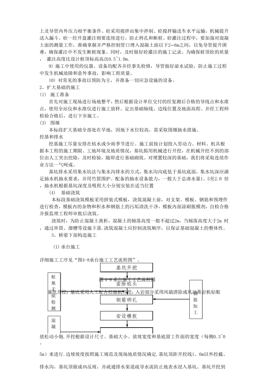 桥梁工程施工程序及方法.doc