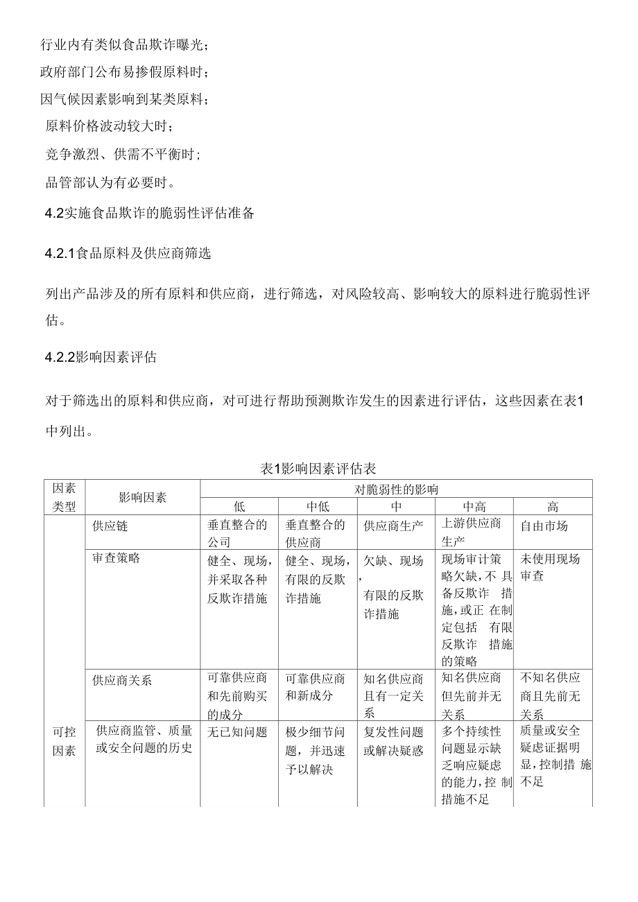 预防和消除食品欺诈.doc