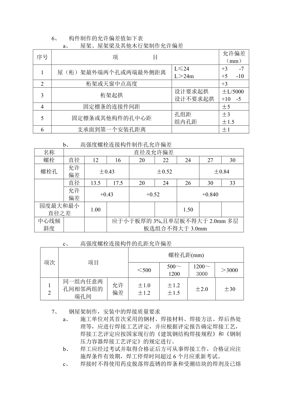 钢屋架监理实施细则.doc