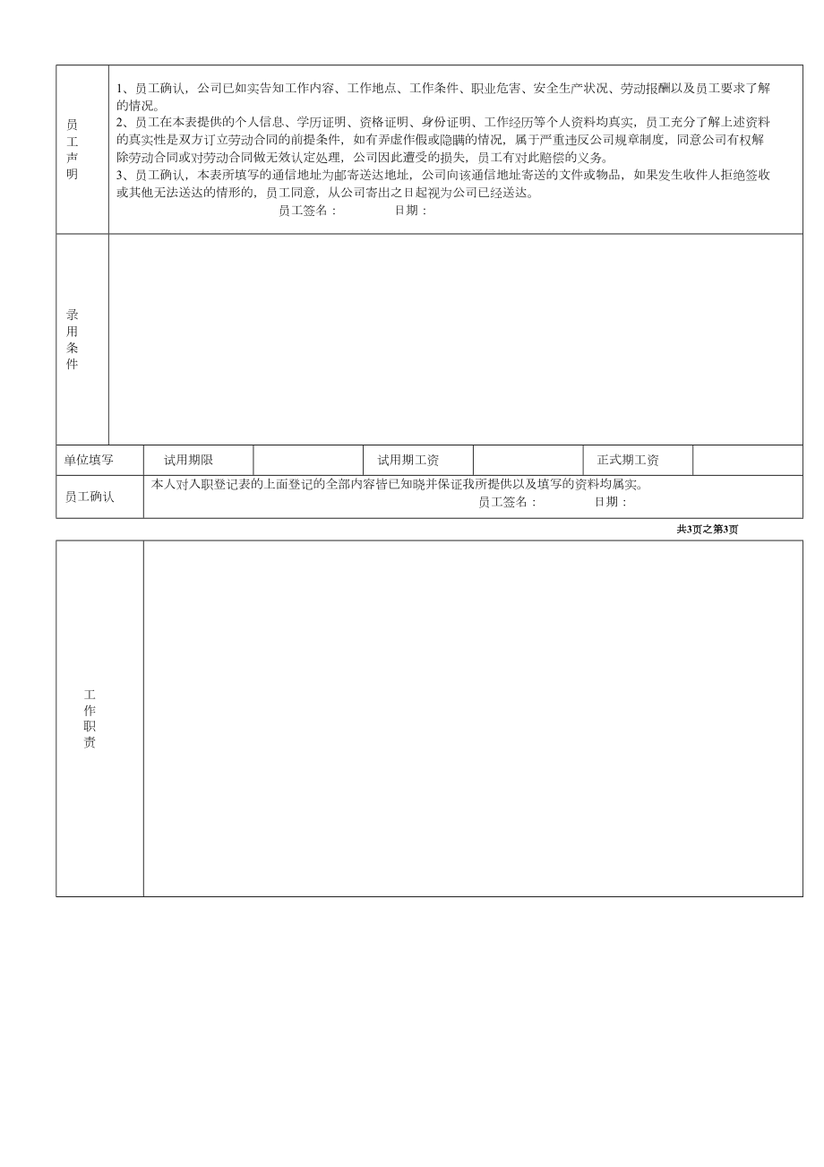 正式员工入职登记表.doc