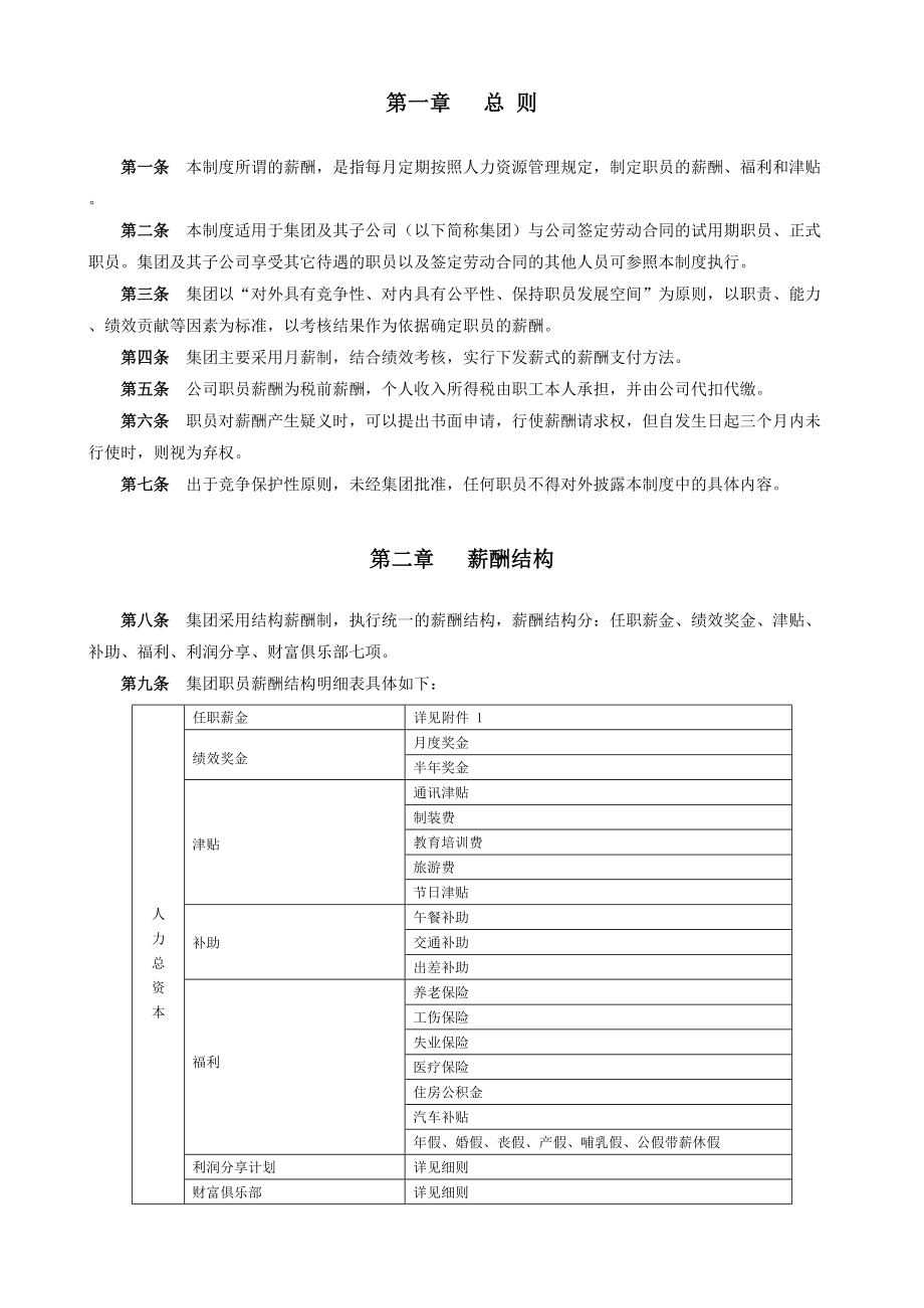 建筑减震公司（行业）薪酬管理制度方案薪酬设计方案资料文集系列.doc