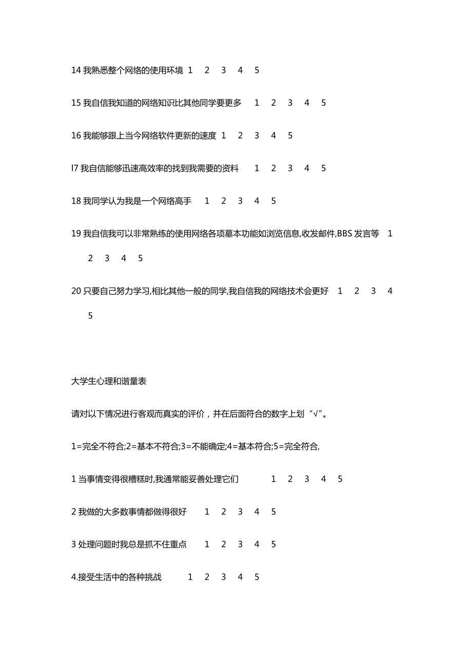 量表文字版.doc