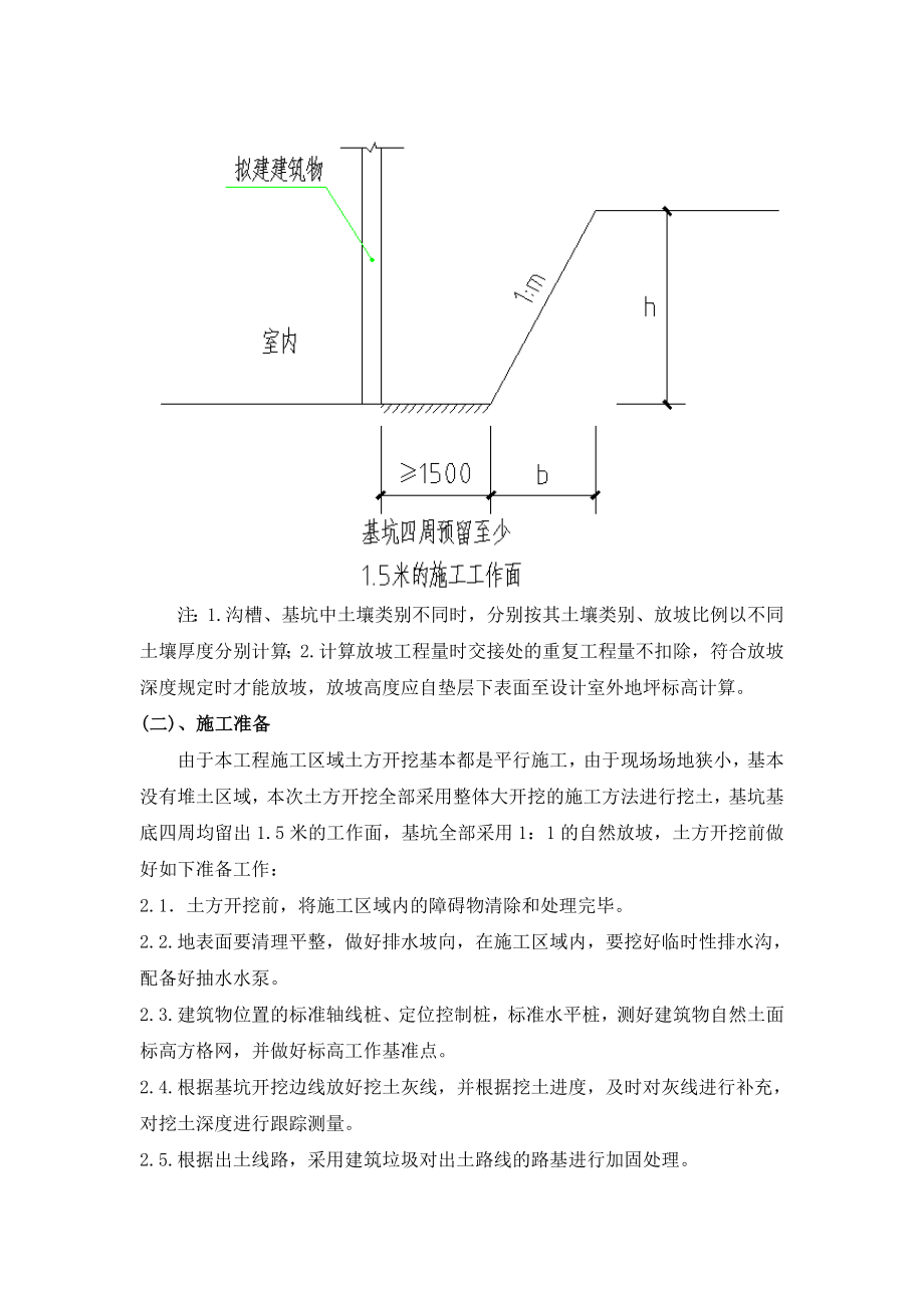 基础土方开挖专项施工方案(已审批).doc