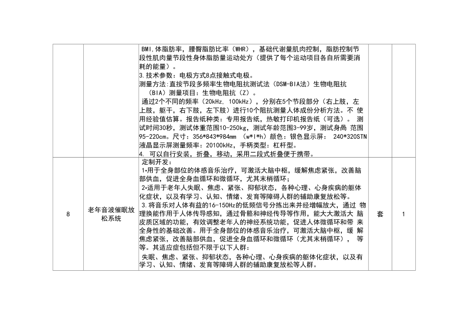 老年服务与管理专业智慧养老与健康管理实训室.doc