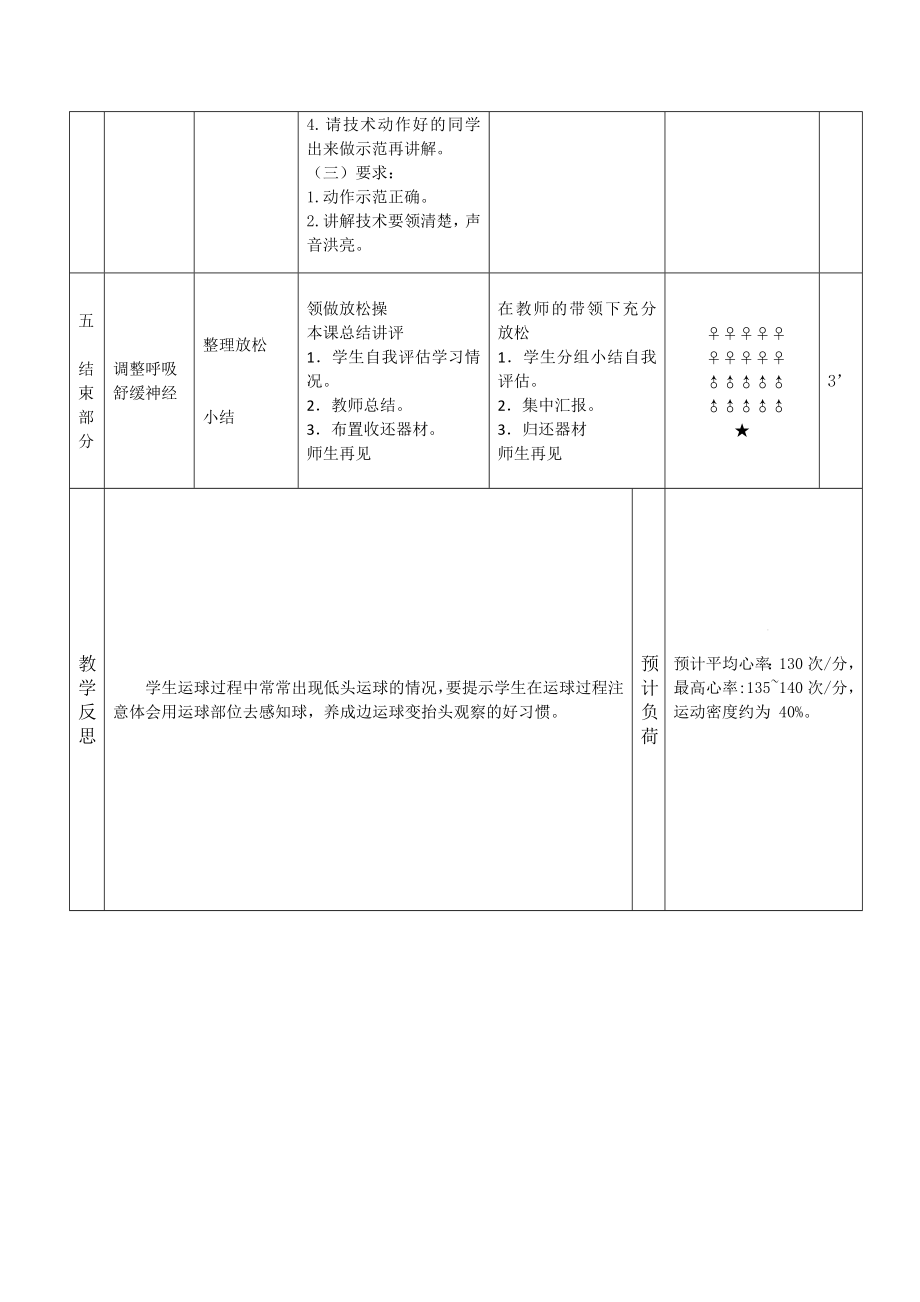 足球传接球、运球教案.doc