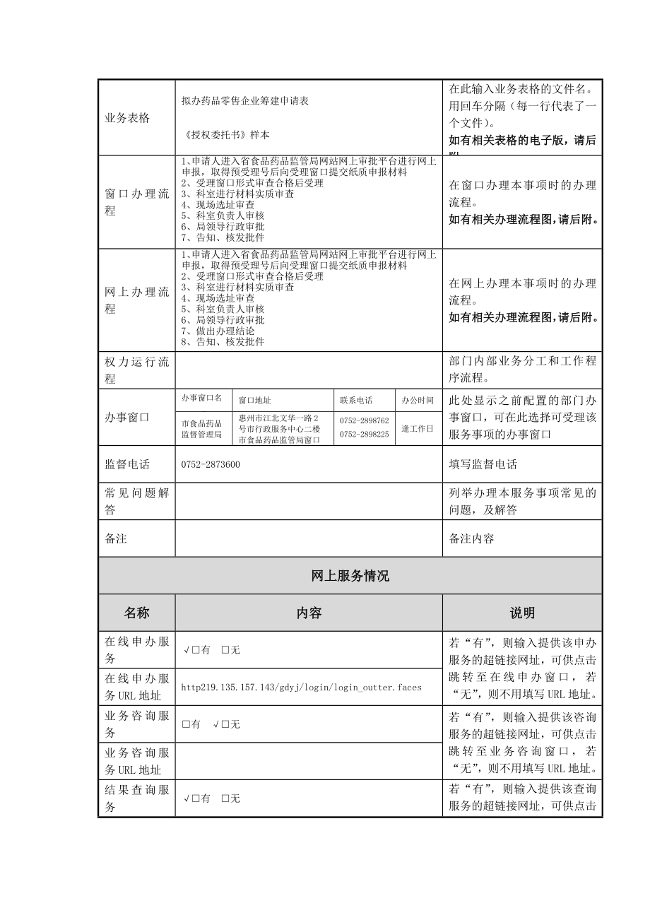 零售药店(新办筹建).doc