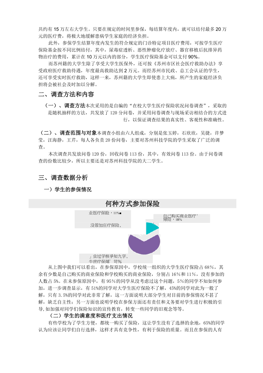 大学生医疗保险调查报告.doc