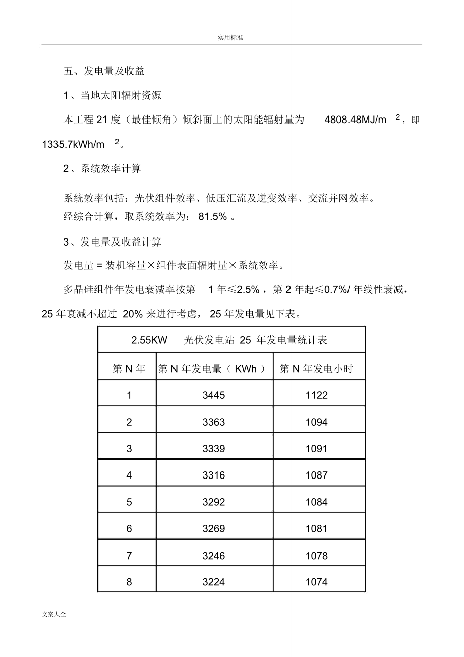 分布式光伏扶贫项目实施方案设计.doc