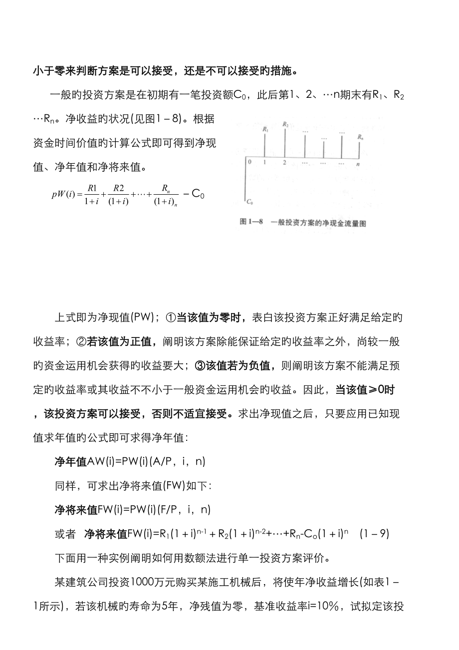 中级优质建筑经济精讲.doc