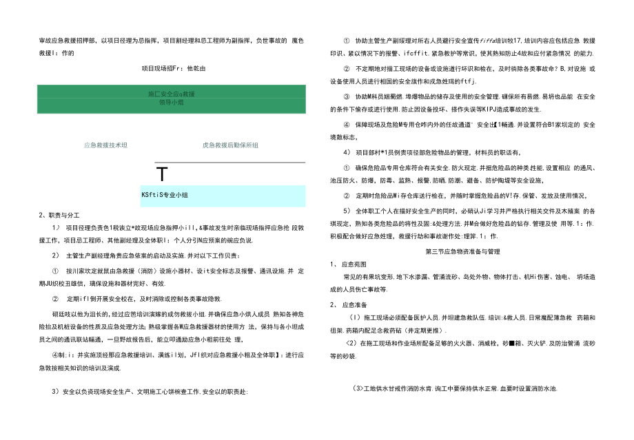 东塔施工组织设计第十四章应急措施.doc