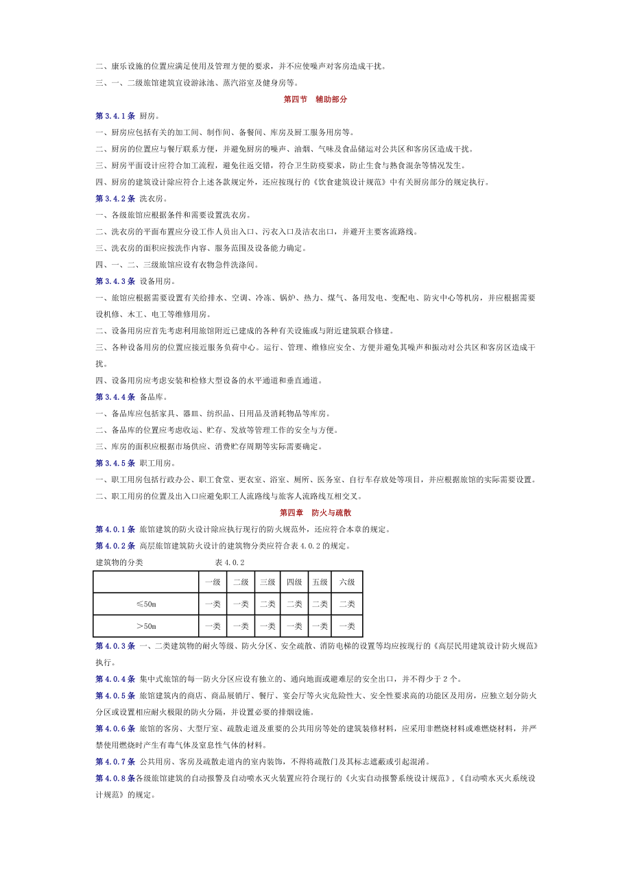 宾馆设计规范精选文档.doc