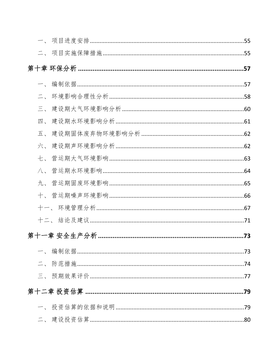 中山汽车座椅项目投资分析报告（模板）.doc