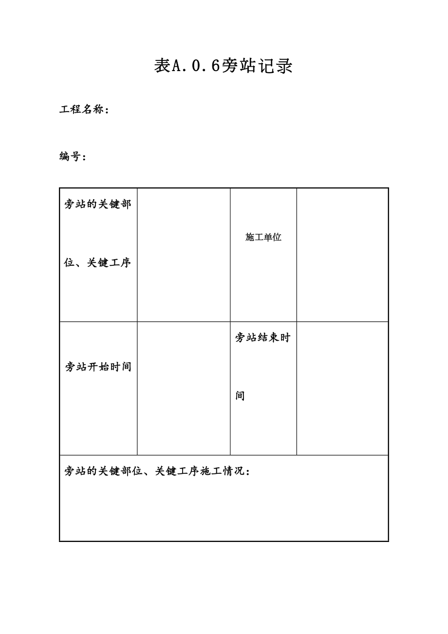 回填土监理旁站记录(最新版).doc